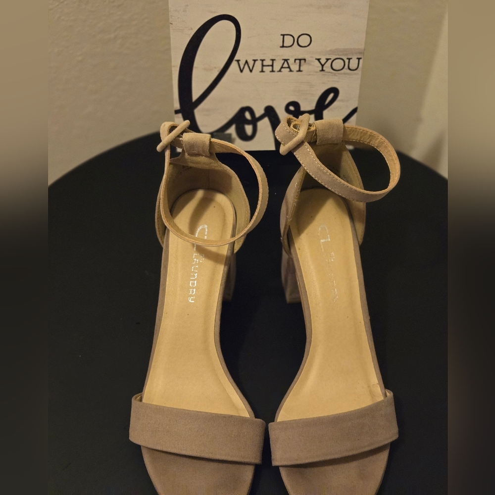 Beautiful Beige Heels